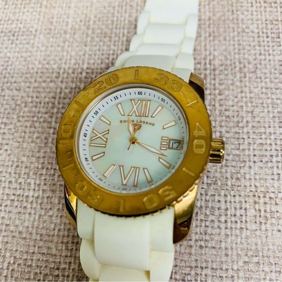 AS IS Swiss Legend Commander Watch - Picture 2 of 3